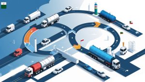 The Road Fuel Transportation Cycle in Iran and Worldwide-چرخه حمل سوخت جاده‌ای در ایران و جهان