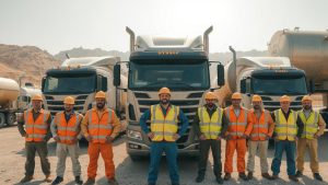 رانندگی با تریلر سوخت در شرکت نفتکشداران هرمزگان