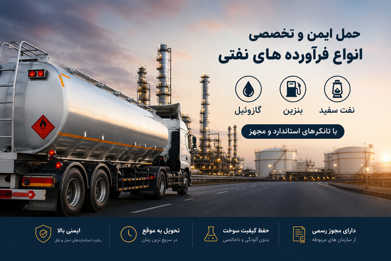 تفاوت حمل گازوئیل، بنزین و نفت سفید با تانکرهای مخصوص